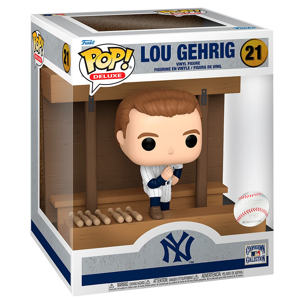 Funko Lou Gehrig New York Yankees Pop! Deluxe #21 Vinyl Figure