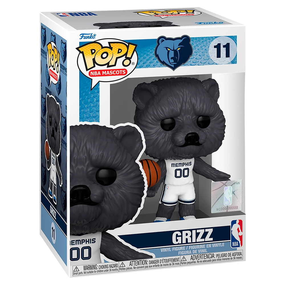 Funko Memphis Grizzlies Pop! Grizz #11 Vinyl Figure