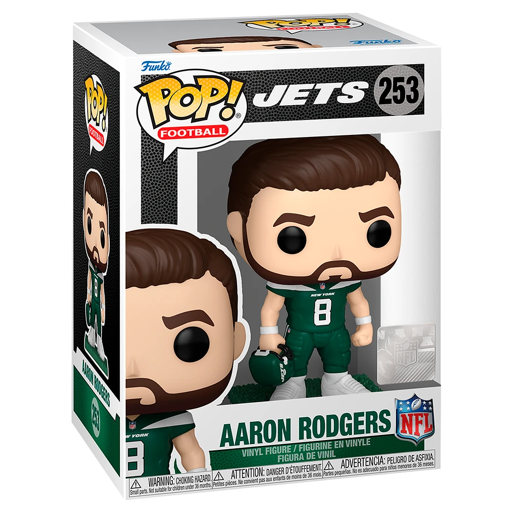 Aaron Rodgers  New York Jets #253 Funko Pop! Vinyl Figure