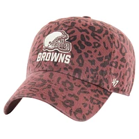 Women's '47  Brown Cleveland Browns Tawny Clean Up Adjustable Hat