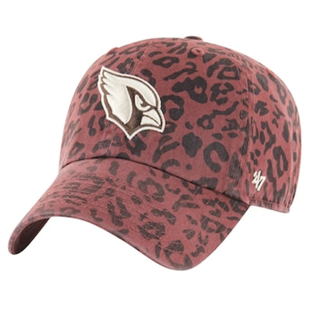 Women's '47  Brown Arizona Cardinals Tawny Clean Up Adjustable Hat