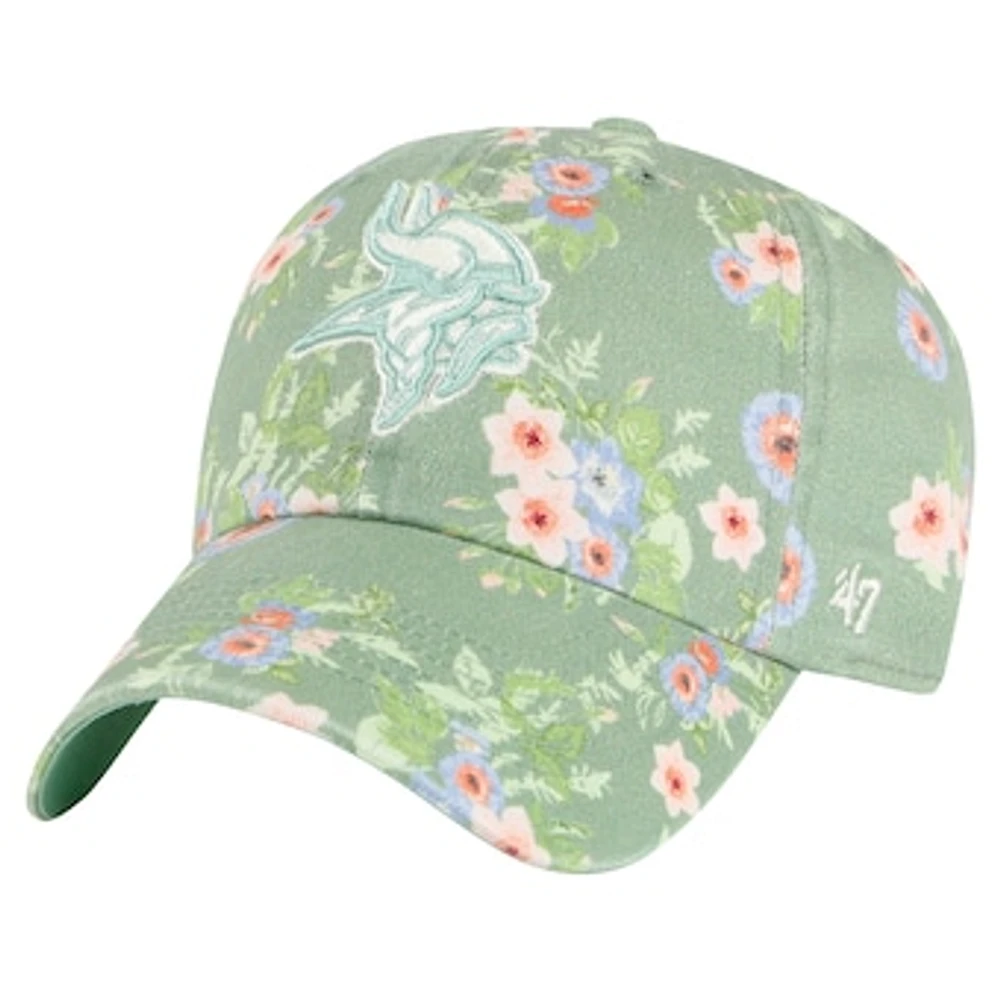 Women's '47  Green Minnesota Vikings Meadow Garden Clean Up Adjustable Hat