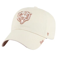 Women's '47  Natural Chicago Bears Ballpark Cheer Clean Up Adjustable Hat