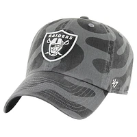 Women's '47  Charcoal Las Vegas Raiders Freeform Clean Up Adjustable Hat