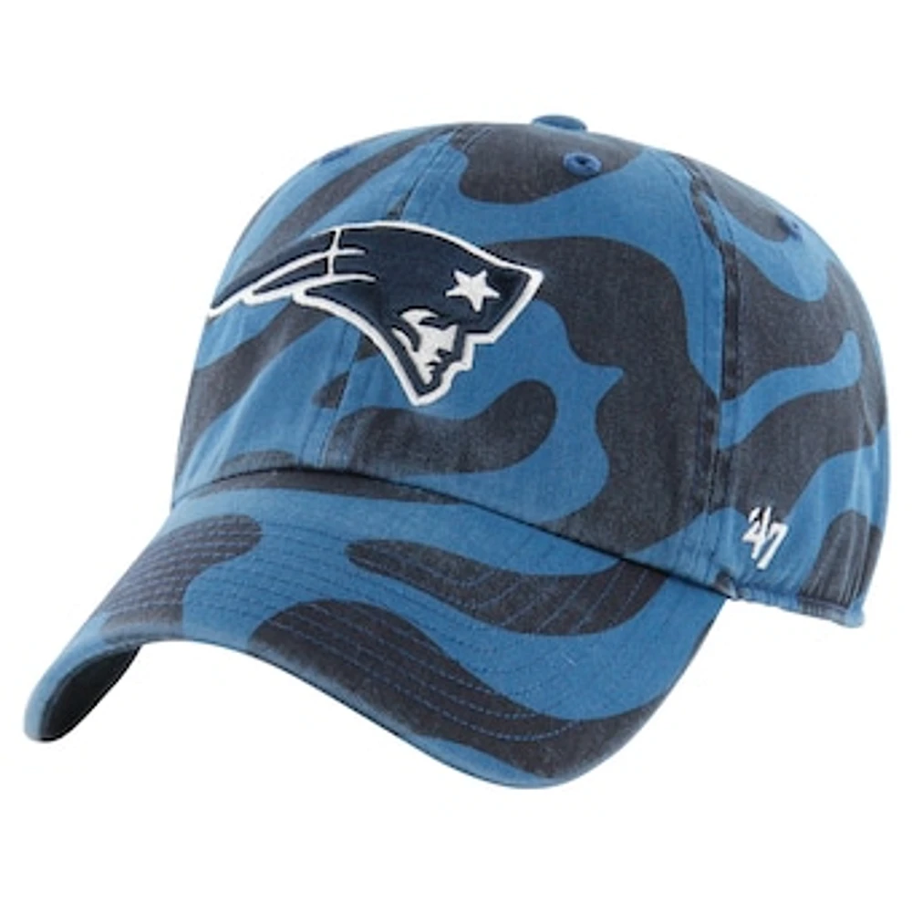 Women's '47  Navy New England Patriots Freeform Clean Up Adjustable Hat