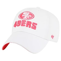 Women's '47  White San Francisco 49ers Luminace Clean Up Adjustable Hat