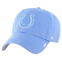 Women's '47 Royal Indianapolis Colts Luminance Cheer Clean Up Adjustable Hat