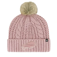 Women's '47 Pink Buffalo Bills Meeko Dusty Rose Cuffed Knit Hat with Pom