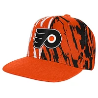 Youth Orange Philadelphia Flyers Propel Flat Brim Snapback Hat