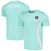 Men's Puma Mint Austria National Team 2023/24 Pre-Match Jersey