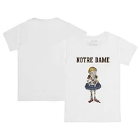 Infant Tiny Turnip  White Notre Dame Fighting Irish T-Shirt