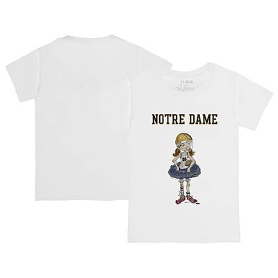Toddler Tiny Turnip  White Notre Dame Fighting Irish T-Shirt