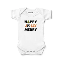 Newborn & Infant Chad Jake  White Philadelphia Flyers Jolly Christmas Bodysuit
