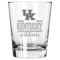 The Memory Company Kentucky Wildcats 15oz. Double Old Fashioned Glass