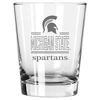 The Memory Company Michigan Wolverines 15oz. Double Old Fashioned Glass