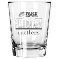 The Memory Company Florida A&M Rattlers 15oz. Double Old Fashioned Glass