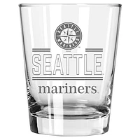 The Memory Company Seattle Mariners 15oz. Double Old Fashioned Glass