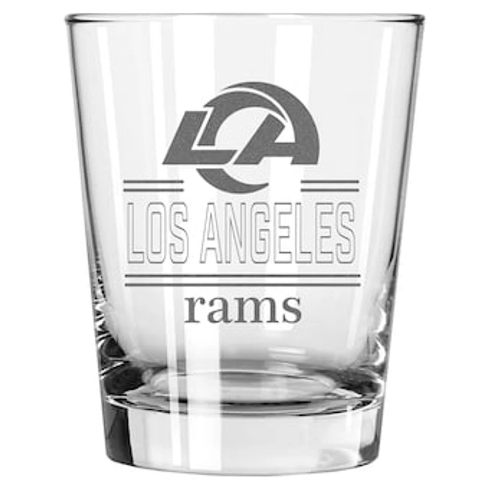 The Memory Company Los Angeles Rams 15oz. Double Old Fashioned Glass