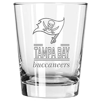 The Memory Company Tampa Bay Buccaneers 15oz. Double Old Fashioned Glass