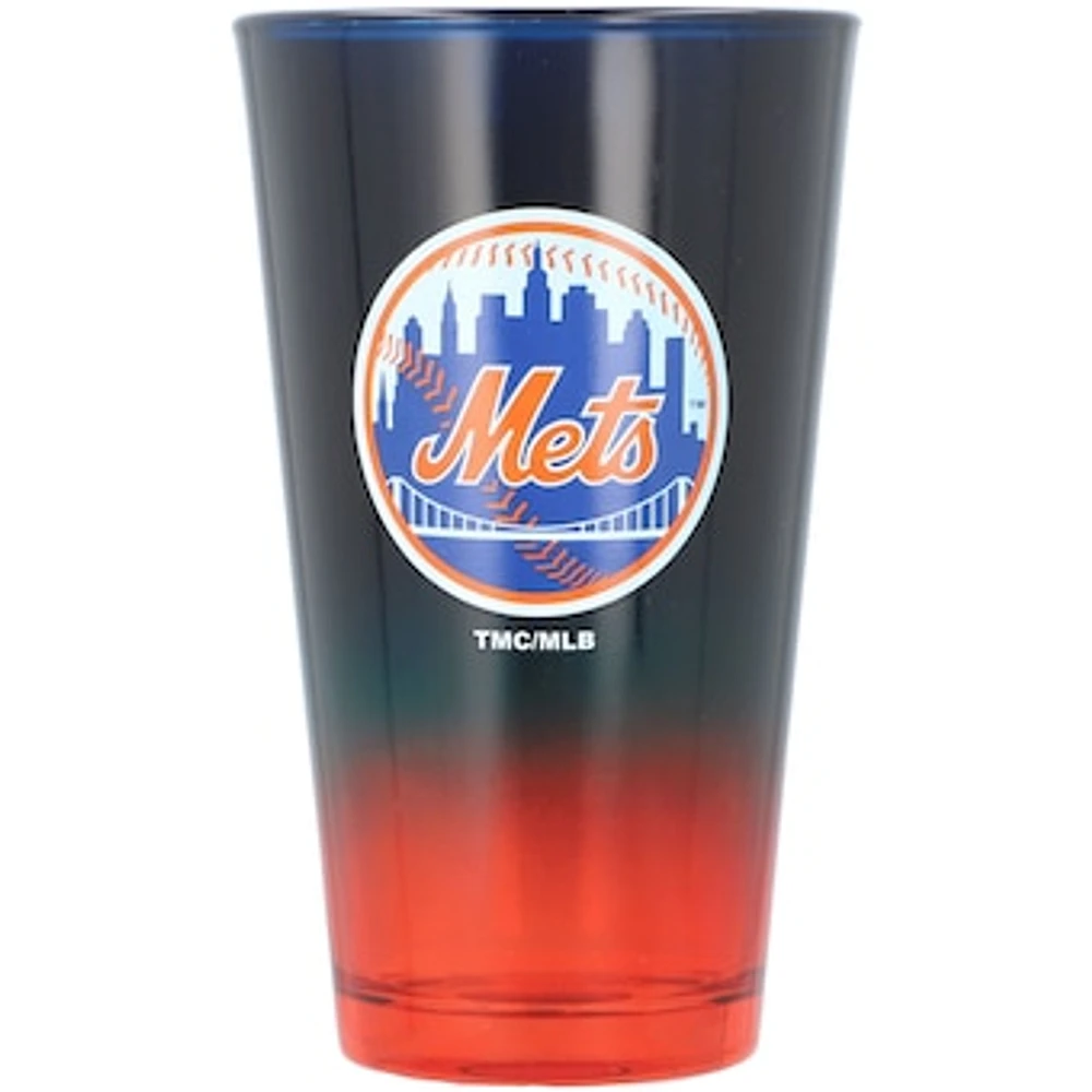 New York Mets 16oz. Ombre Pint Glass