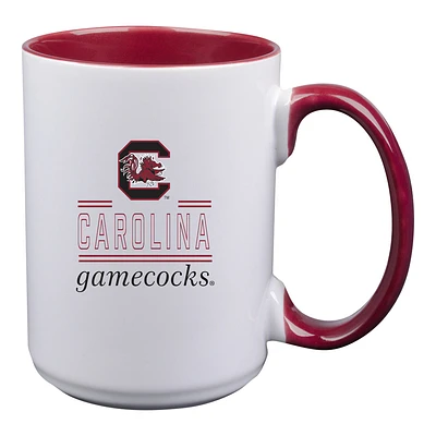 South Carolina Gamecocks 15oz. Classic Crew Inner Color Ceramic Mug