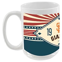 San Francisco Giants 15oz. Americana Diamond Mug