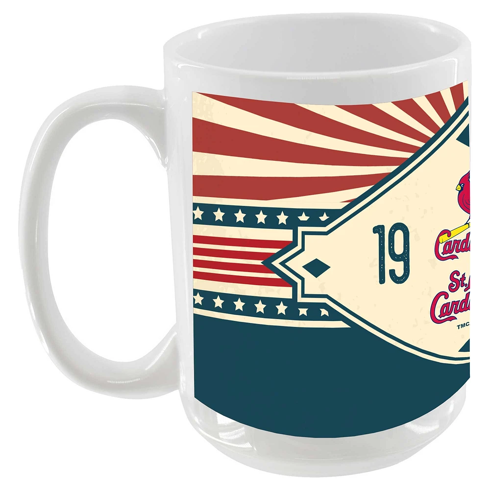 St. Louis Cardinals 15oz. Americana Diamond Mug