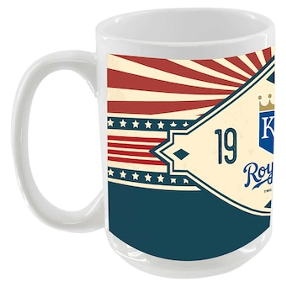 Kansas City Royals 15oz. Americana Diamond Mug