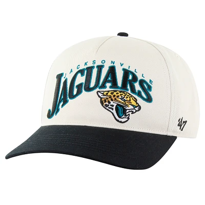 Men's '47 Khaki/Black Jacksonville Jaguars Wave Hitch Adjustable Hat