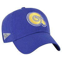 Men's '47 Blue Albany State Golden Rams Side & Back Clean Up Adjustable Hat