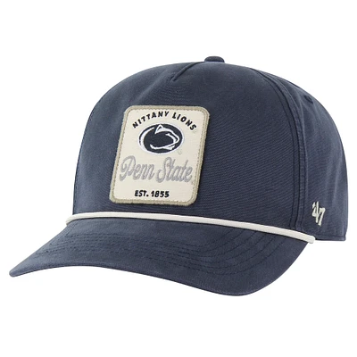 Men's '47 Navy Penn State Nittany Lions Pitstop Hitch Rope Adjustable Hat