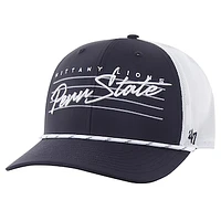 Men's '47 Navy Penn State Nittany Lions Downburst Trucker Adjustable Hat