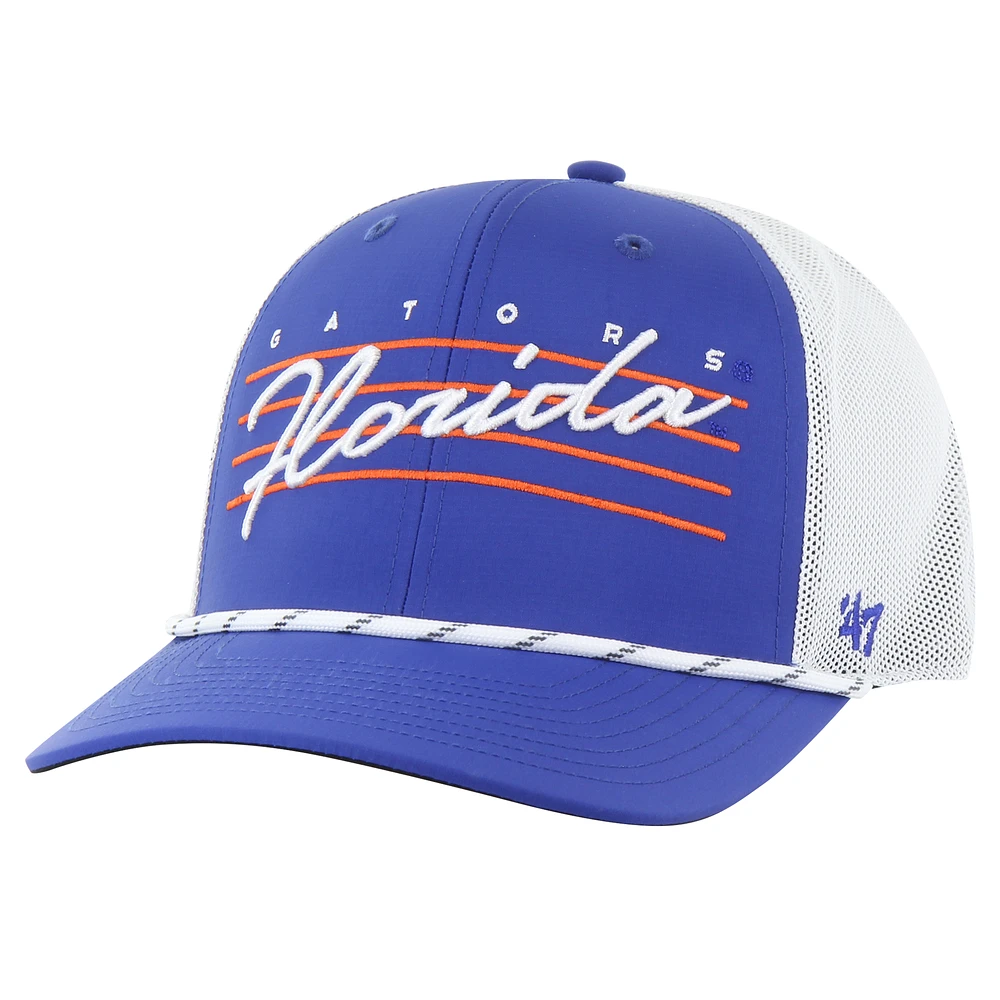 Men's '47 Royal Florida Gators Downburst Trucker Adjustable Hat