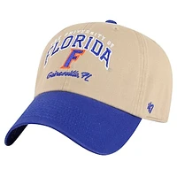 Men's '47 Khaki Florida Gators Local Clean Up Adjustable Hat