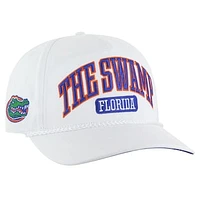 Men's '47  White Florida Gators Local Arch Hitch Snapback Hat