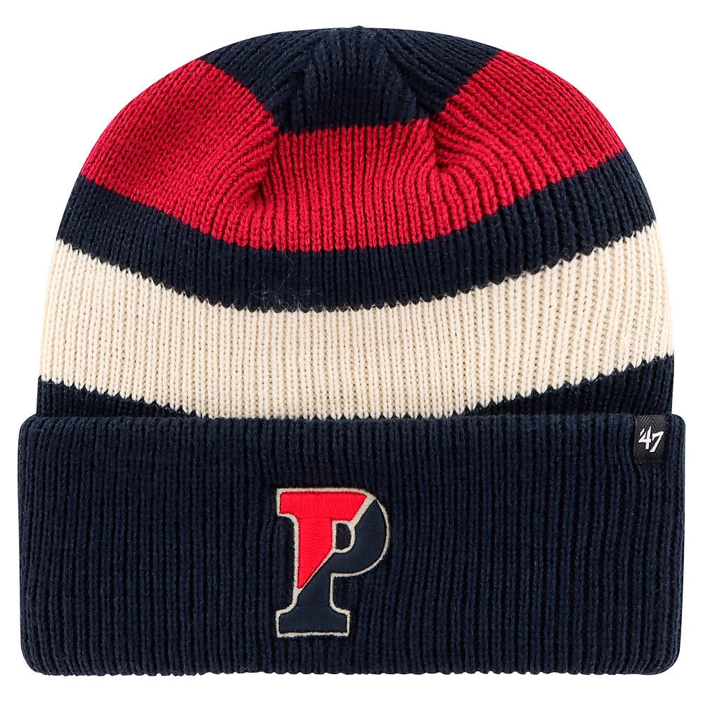 Men's '47 Navy Pennsylvania Quakers Clubhouse Jennings Cuffed Knit Hat