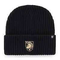 Men's '47 Black Army Black Knights Harbor Cuffed Knit Hat