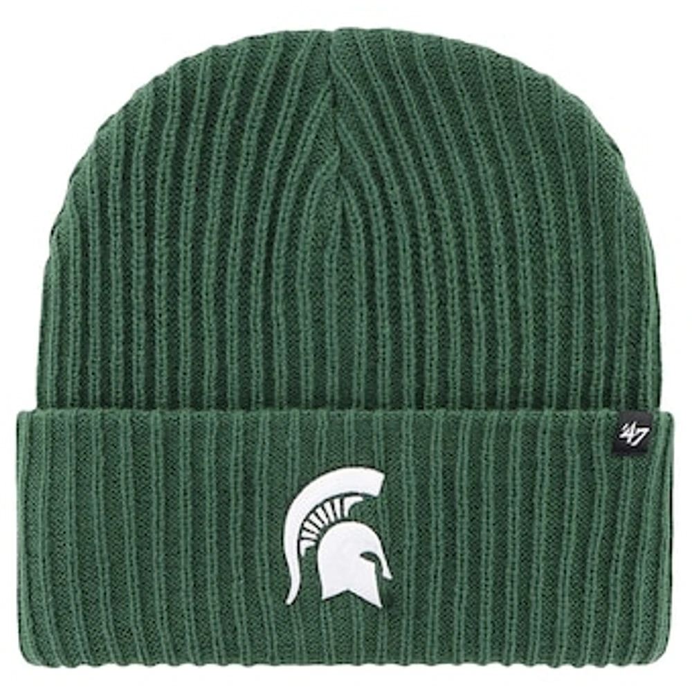 Men's '47 Green Michigan State Spartans Harbor Cuffed Knit Hat