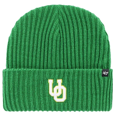 Men's '47 Green Oregon Ducks Harbor Cuffed Knit Hat