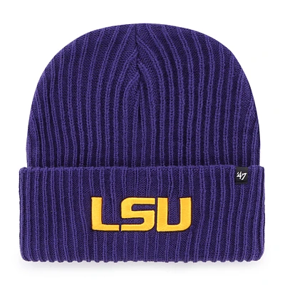 Men's '47 Purple LSU Tigers Harbor Cuffed Knit Hat