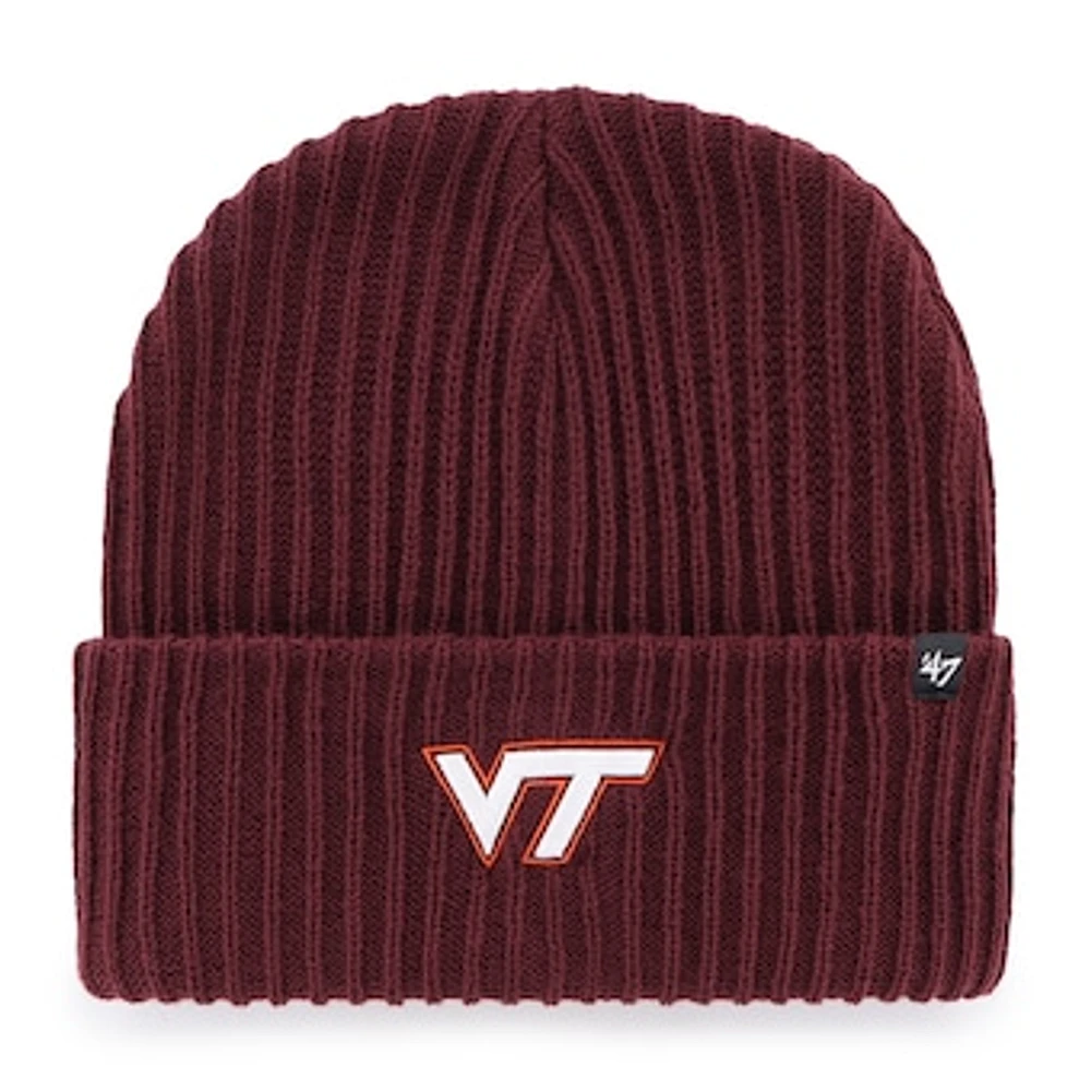 Men's '47 Maroon Virginia Tech Hokies Harbor Cuffed Knit Hat