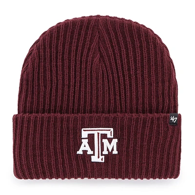 Men's '47 Maroon Texas A&M Aggies Harbor Cuffed Knit Hat