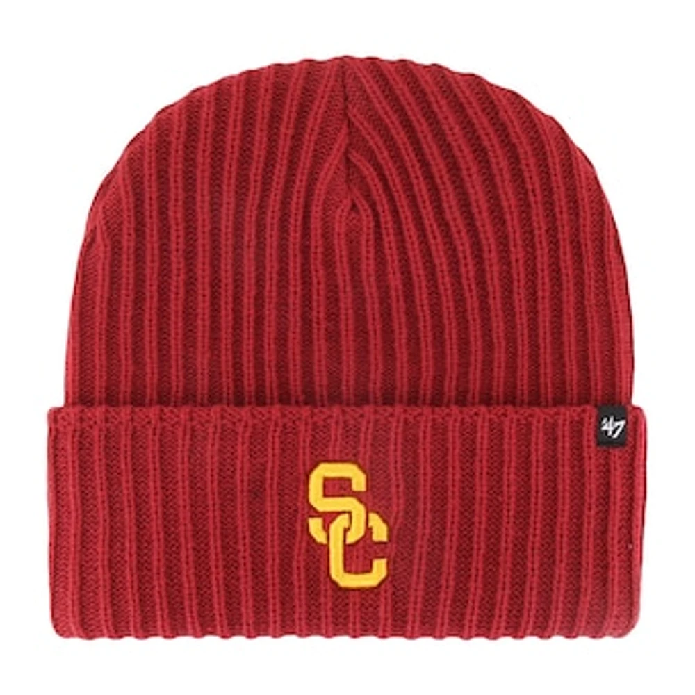 Men's '47 Cardinal USC Trojans Harbor Cuffed Knit Hat