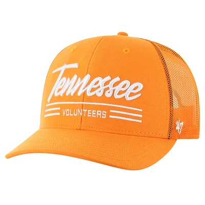 Men's '47 Tennessee Orange Tennessee Volunteers Garner Trucker Adjustable Hat