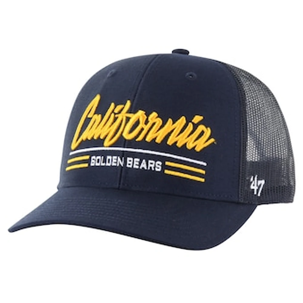 Men's '47 Navy Cal Bears Garner Trucker Adjustable Hat