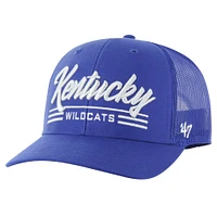 Men's '47 Royal Kentucky Wildcats Garner Trucker Adjustable Hat