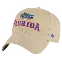 Men's '47 Khaki Florida Gators Powell MVP Adjustable Hat