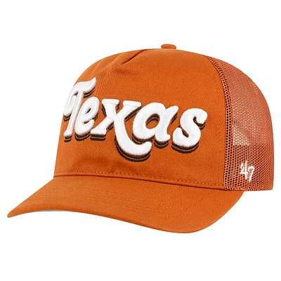 Women's '47 Texas Orange Texas Longhorns Biloxi Hitch Adjustable Hat