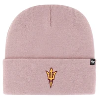 Women's '47 Pink Arizona State Sun Devils Haymaker Cuffed Knit Hat