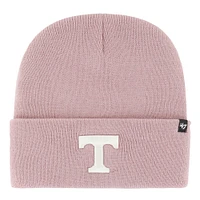 Women's '47 Pink Tennessee Volunteers Haymaker Cuffed Knit Hat